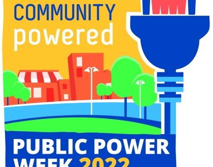 Public power week logo 2022